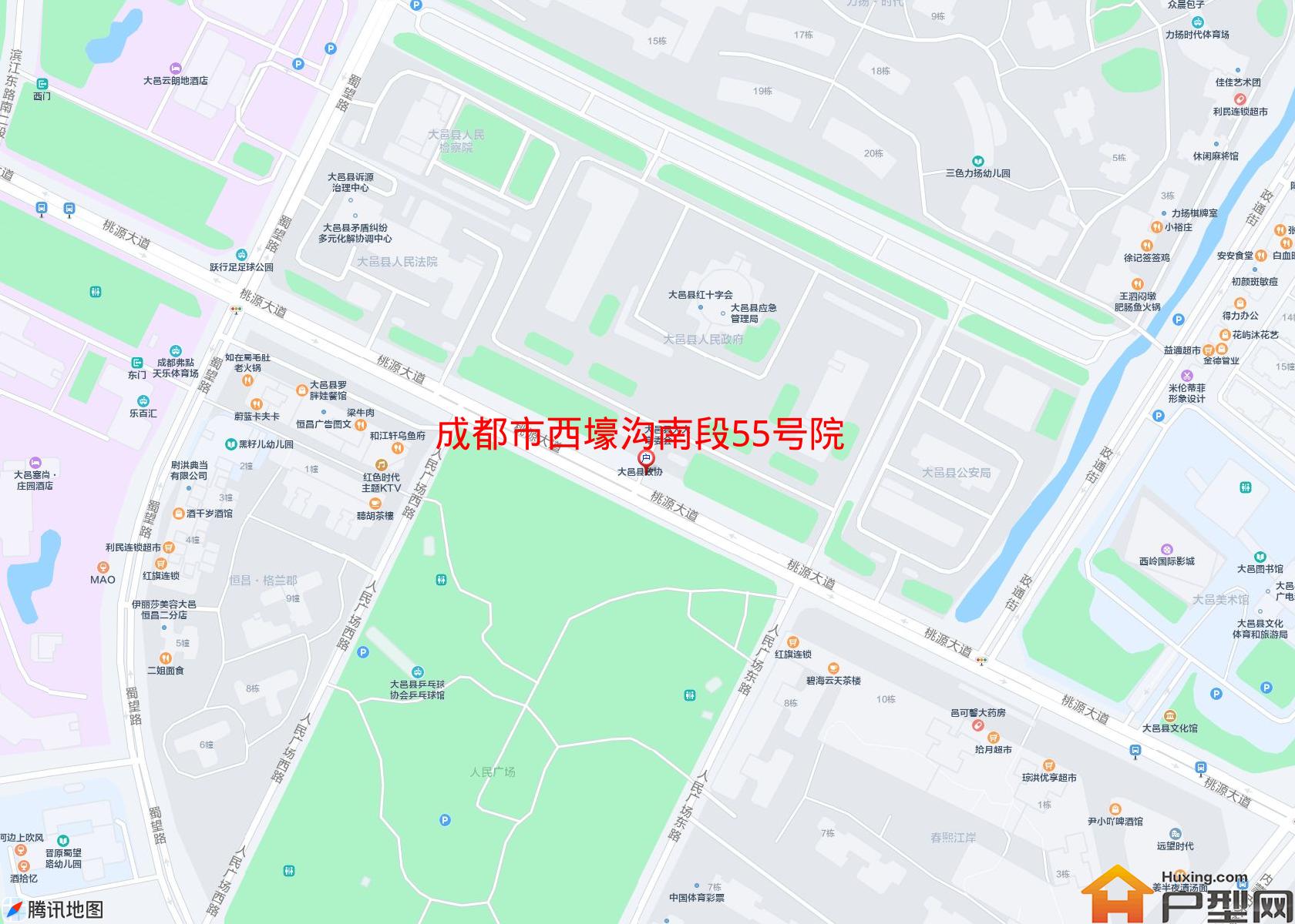 西壕沟南段55号院小区 - 户型网