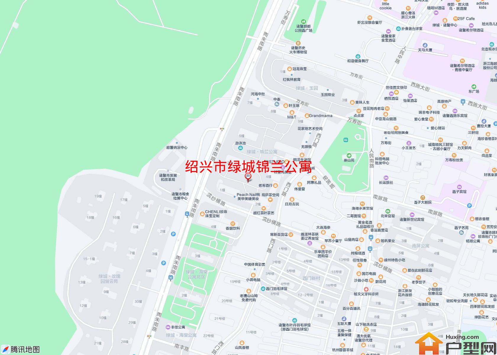绿城锦兰公寓小区 - 户型网