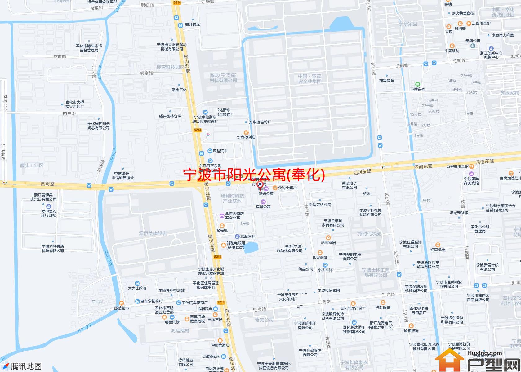 阳光公寓(奉化)小区 - 户型网