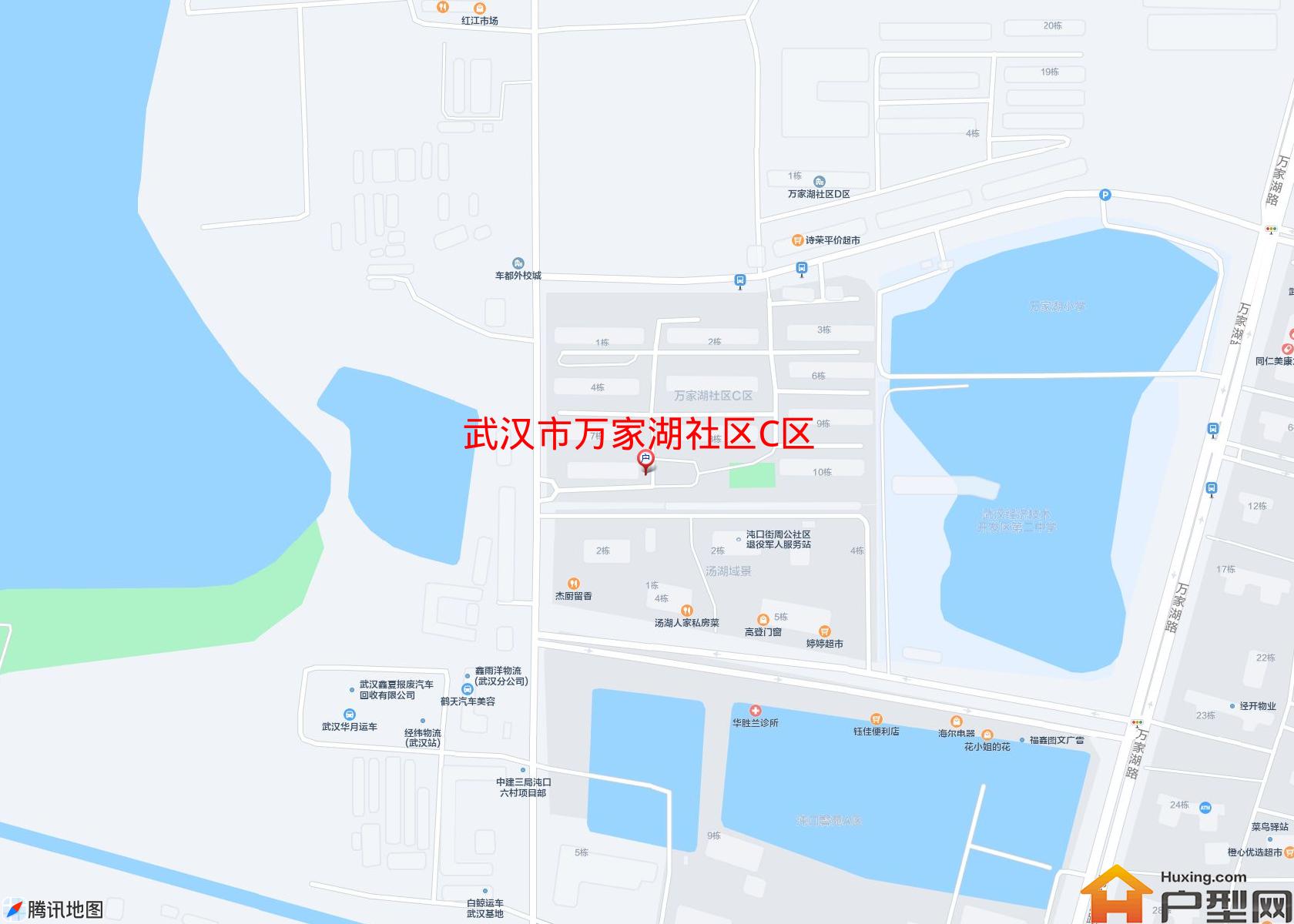 万家湖社区C区小区 - 户型网