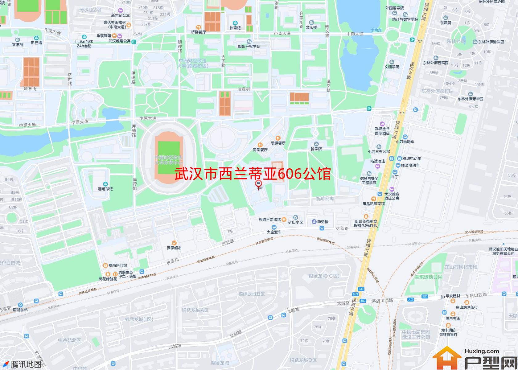 西兰蒂亚606公馆小区 - 户型网