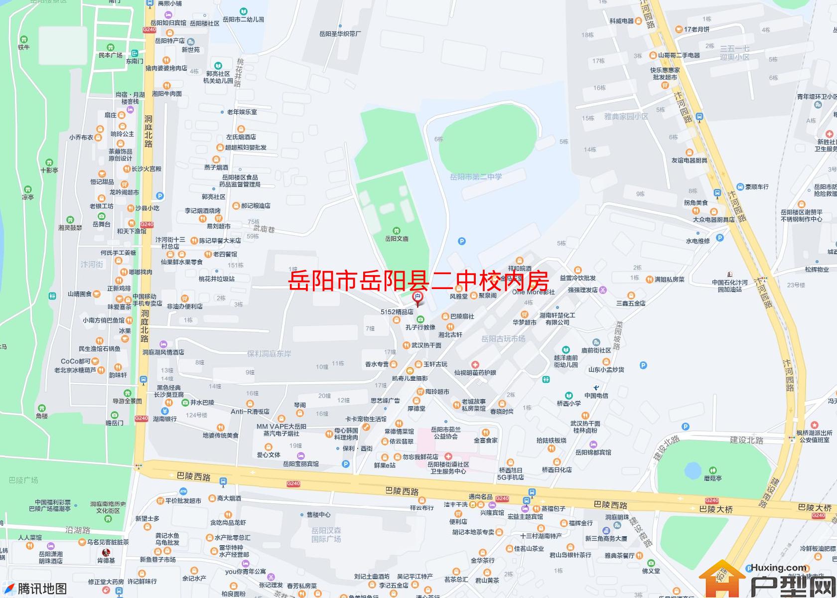 岳阳县二中校内房小区 - 户型网
