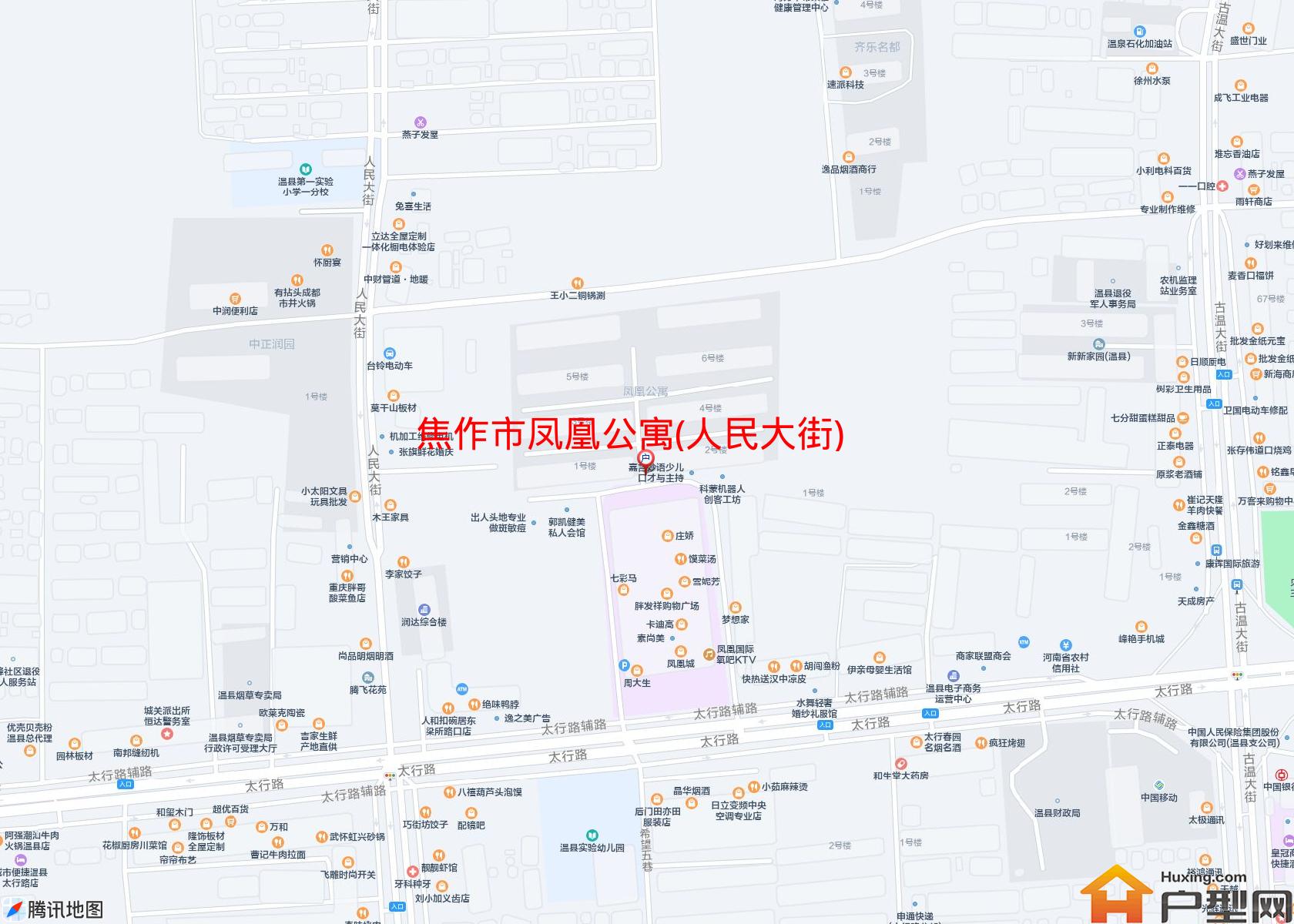 凤凰公寓(人民大街)小区 - 户型网