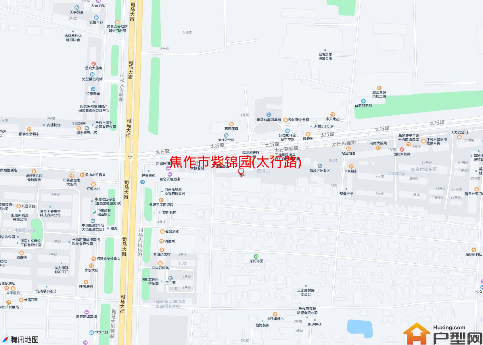 紫锦园(太行路)小区 - 户型网