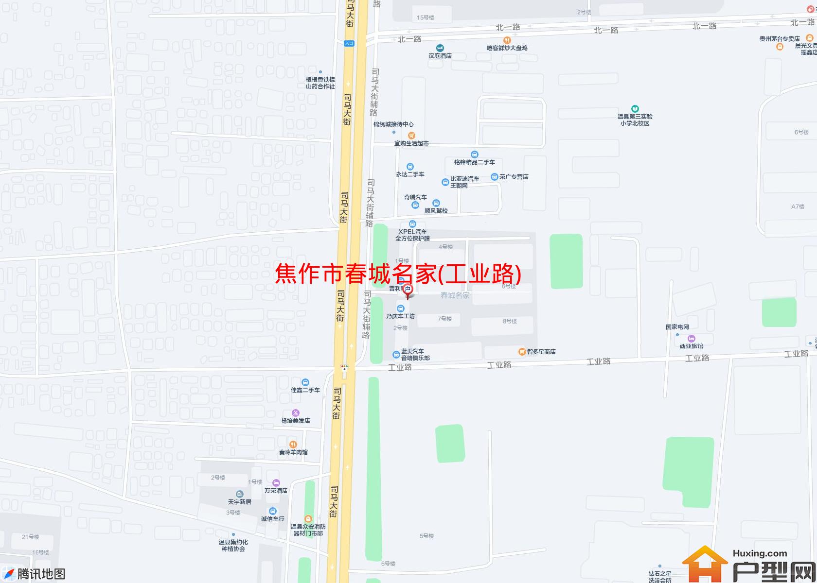 春城名家(工业路)小区 - 户型网