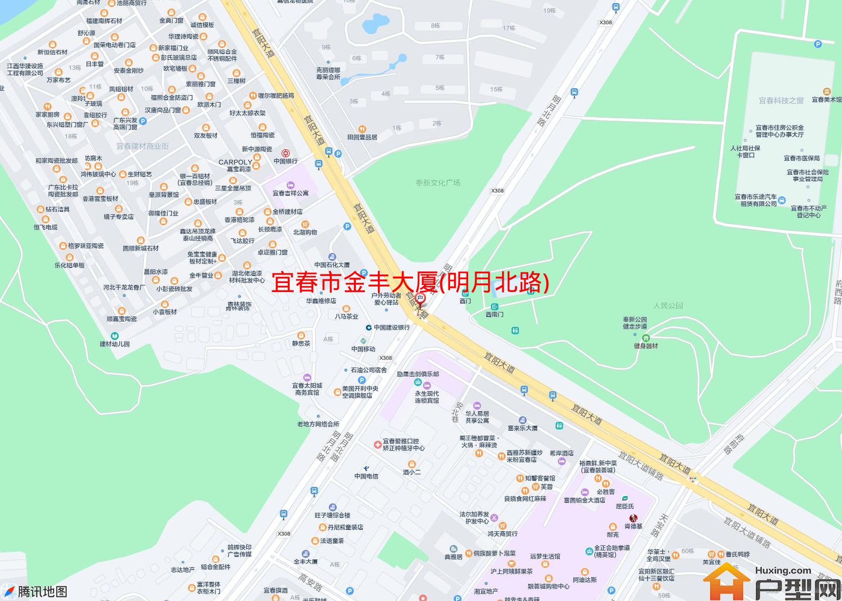 金丰大厦(明月北路)小区 - 户型网