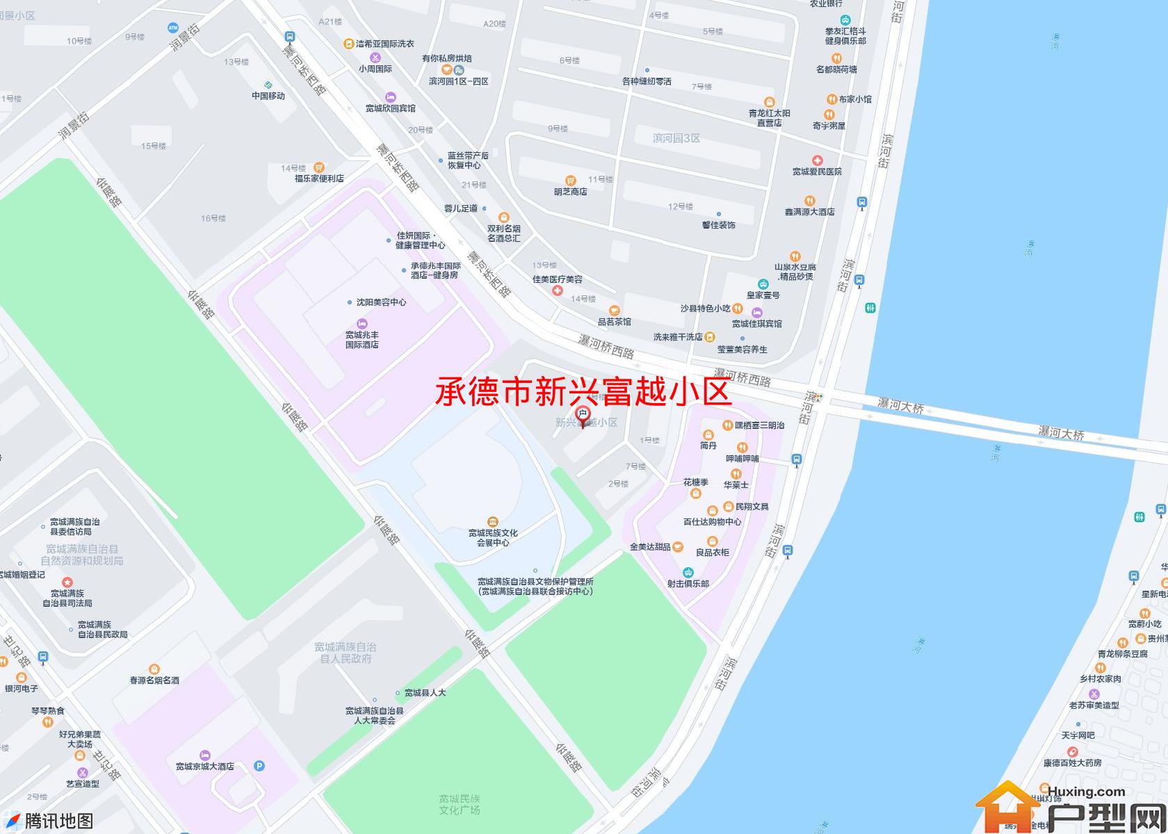 新兴富越小区小区 - 户型网