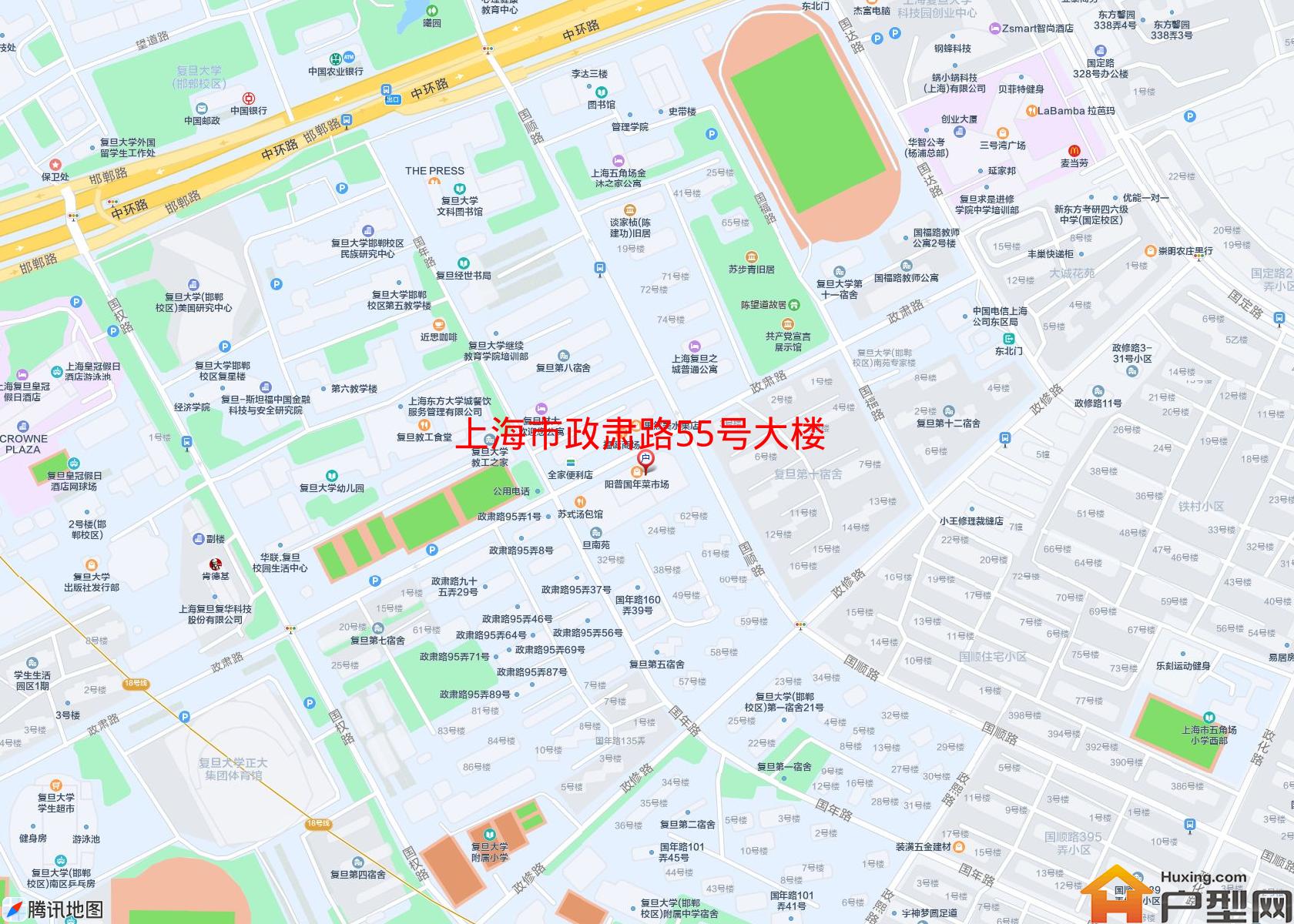 政肃路55号大楼小区 - 户型网