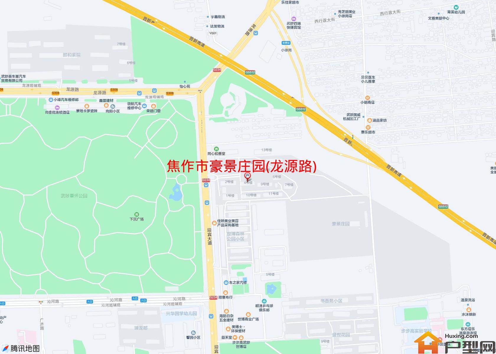 豪景庄园(龙源路)小区 - 户型网