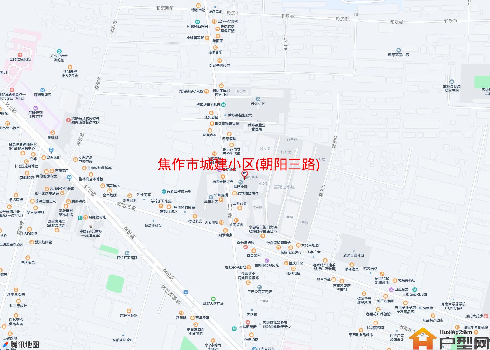 城建小区(朝阳三路)小区 - 户型网