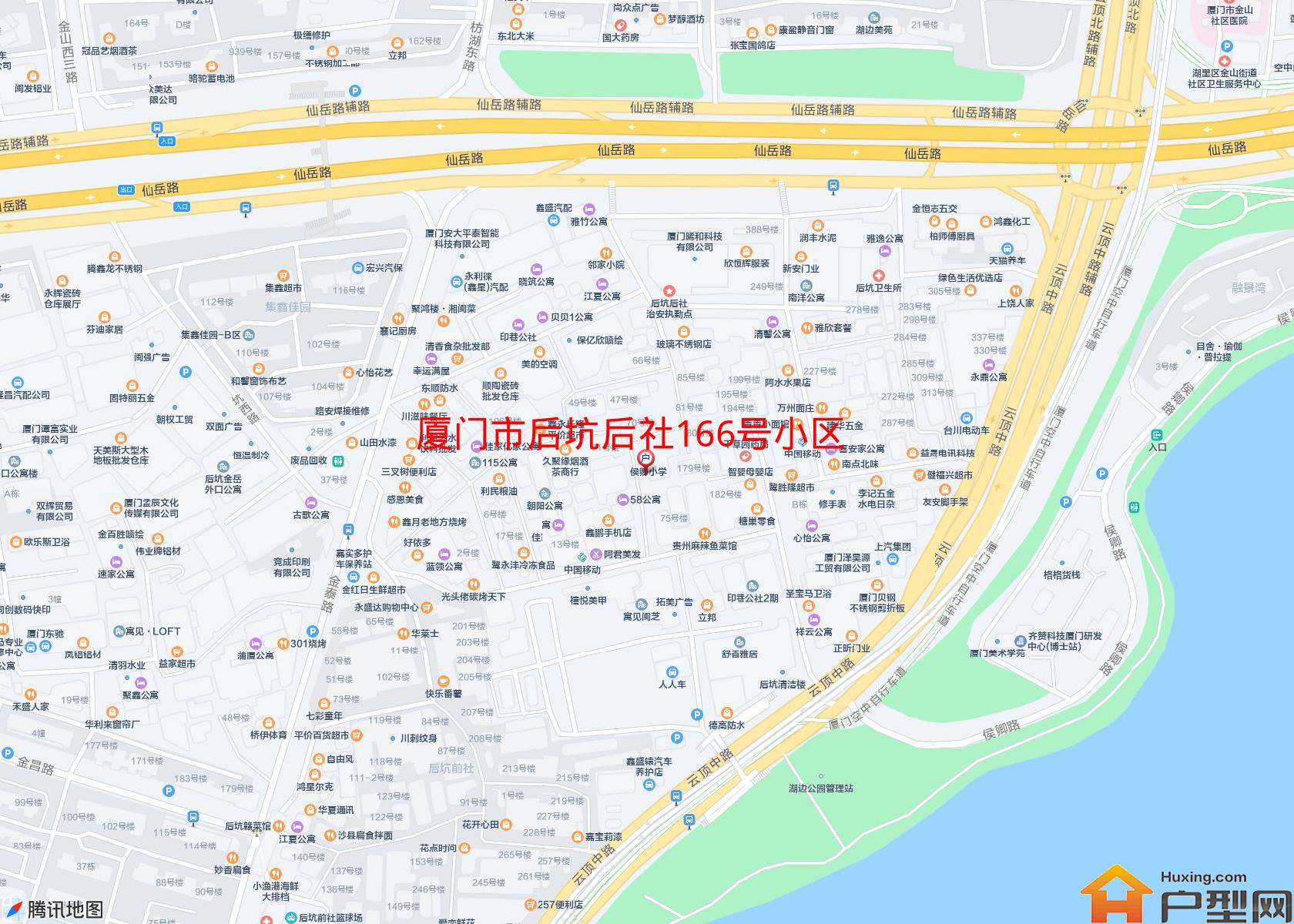 后坑后社166号小区小区 - 户型网