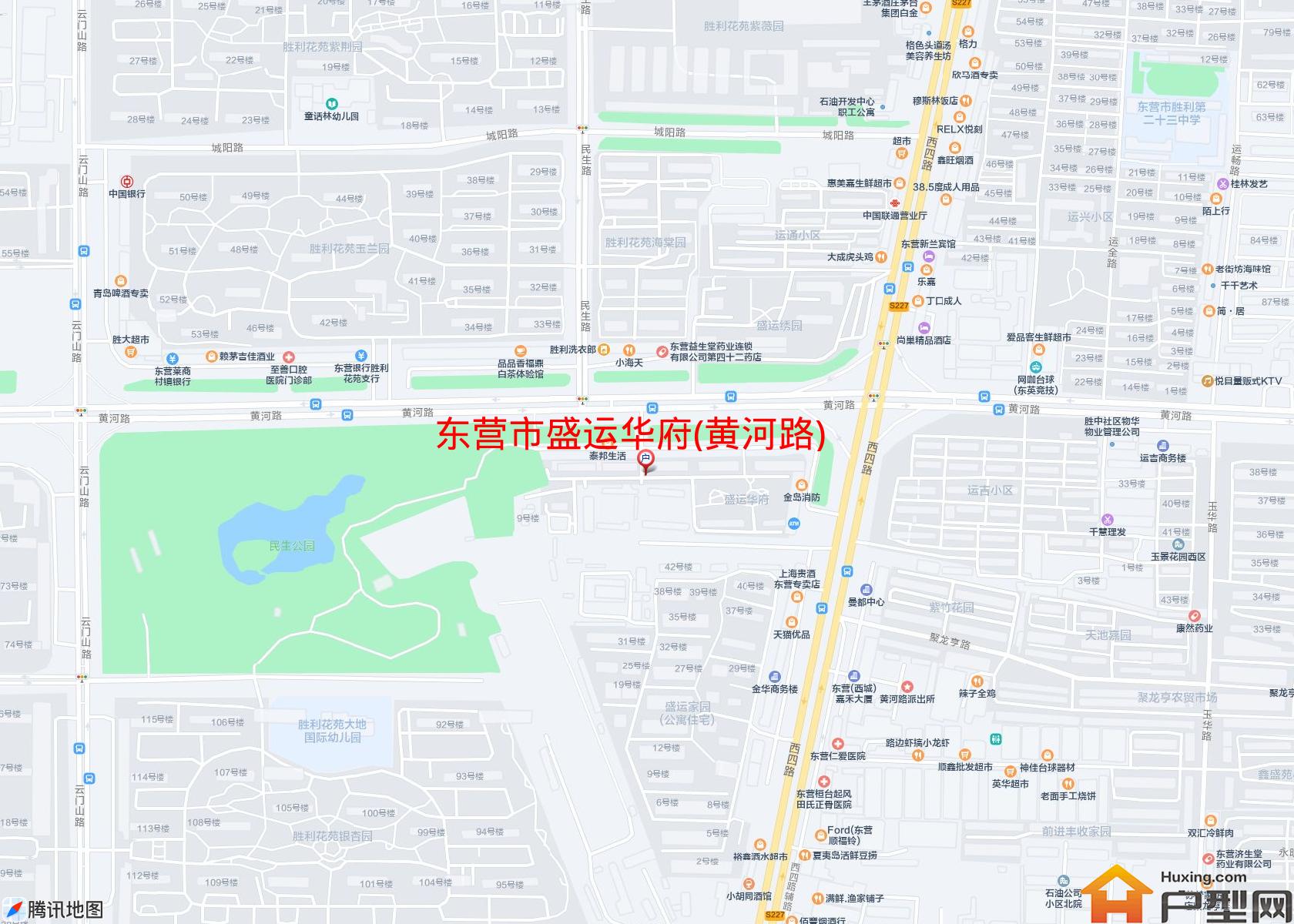 盛运华府(黄河路)小区 - 户型网