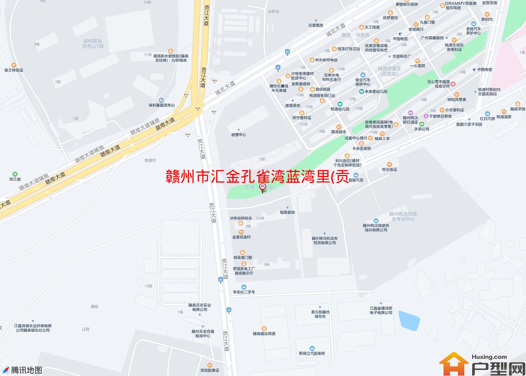 汇金孔雀湾蓝湾里(贡江大道)小区 - 户型网