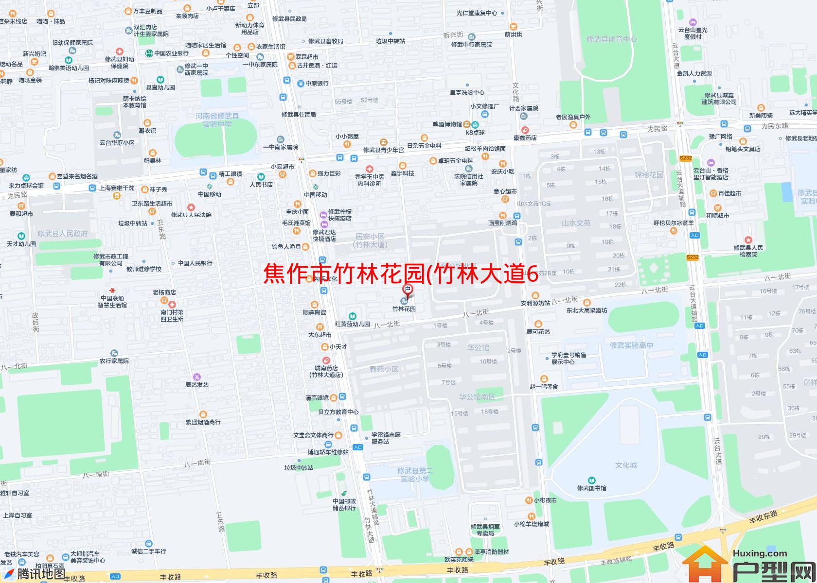 竹林花园(竹林大道68号)小区 - 户型网