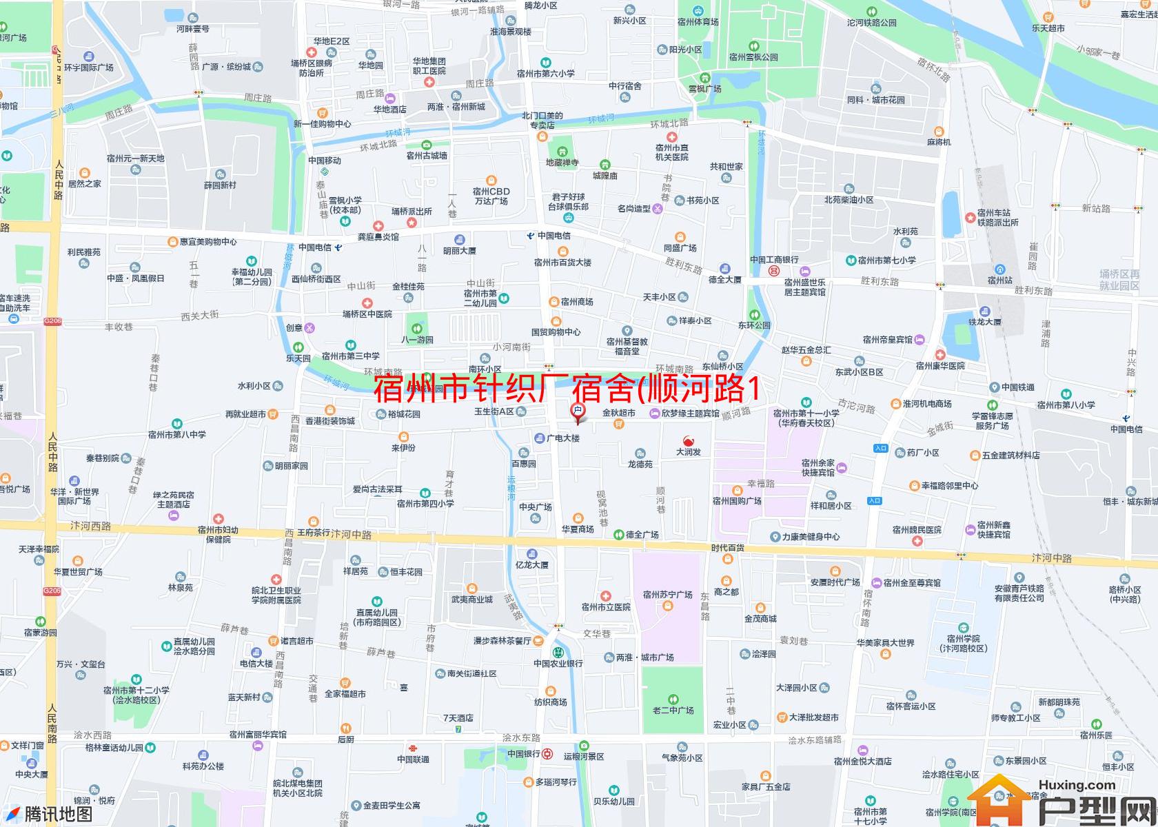针织厂宿舍(顺河路116号)小区 - 户型网