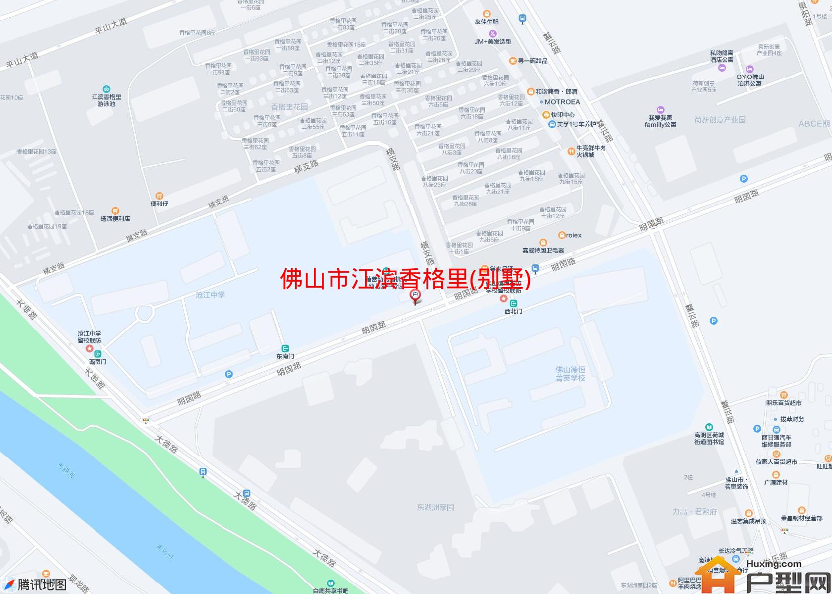 江滨香格里(别墅)小区 - 户型网