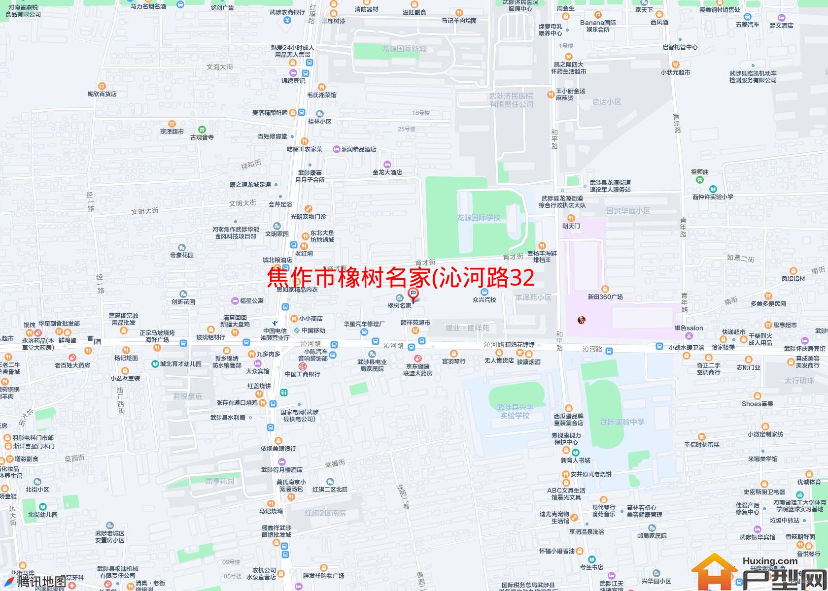 橡树名家(沁河路327号)小区 - 户型网