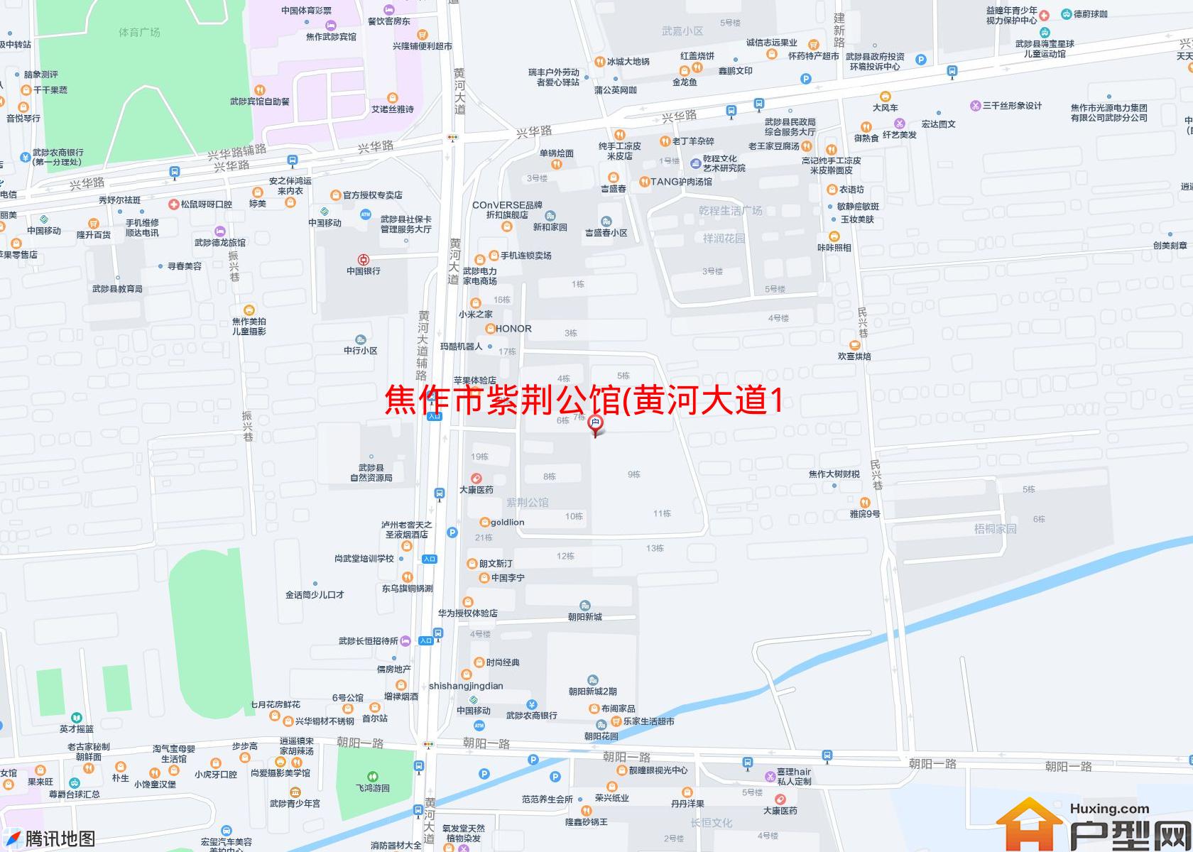 紫荆公馆(黄河大道118号)小区 - 户型网