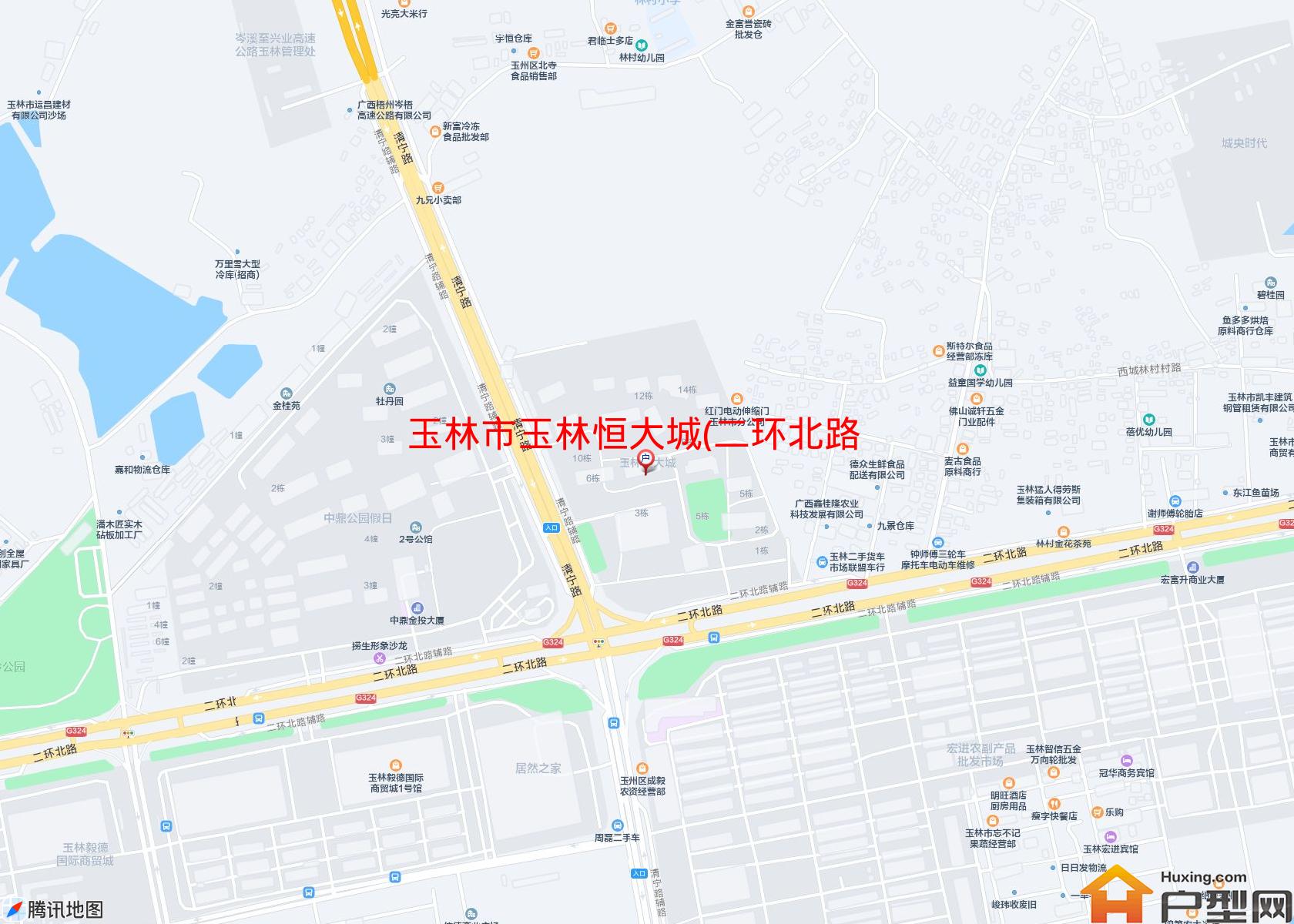 玉林恒大城(二环北路1111号)小区 - 户型网