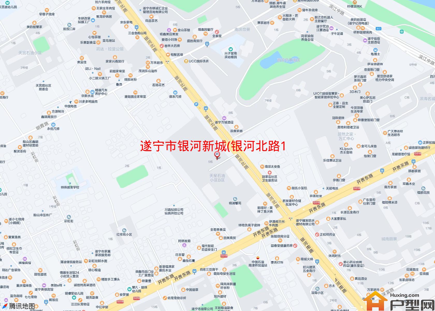 银河新城(银河北路160号)小区 - 户型网