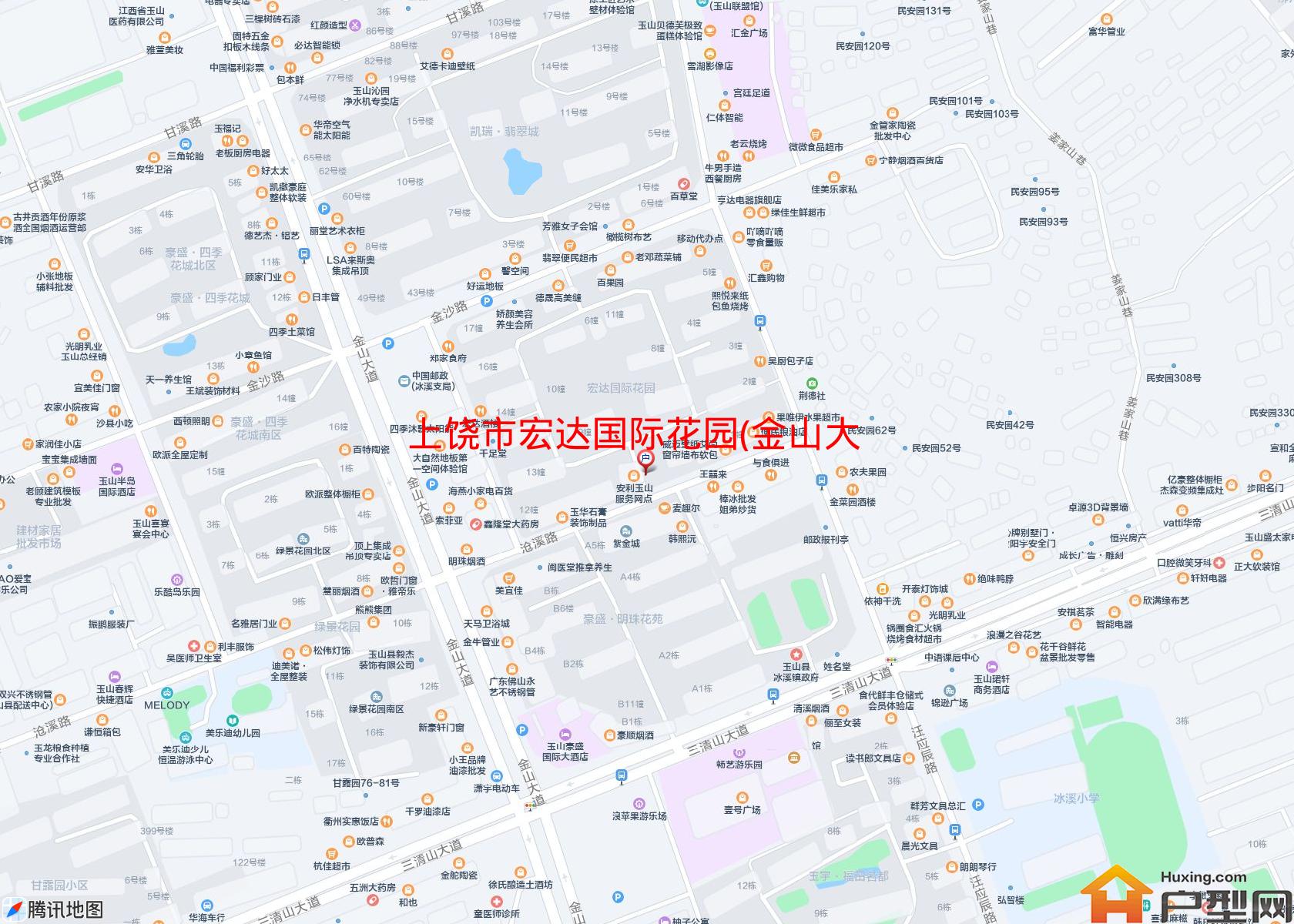 宏达国际花园(金山大道)小区 - 户型网