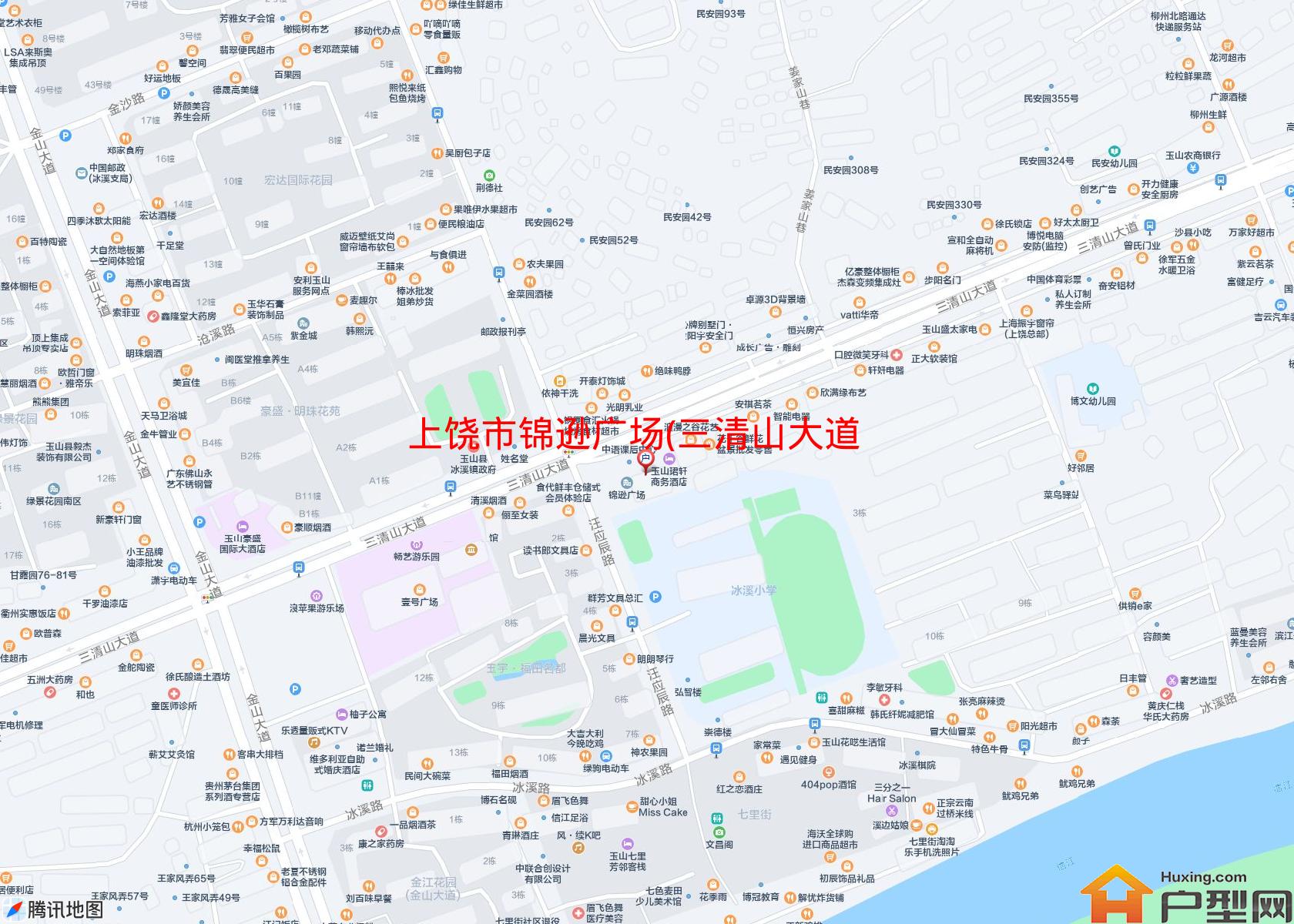 锦逊广场(三清山大道)小区 - 户型网