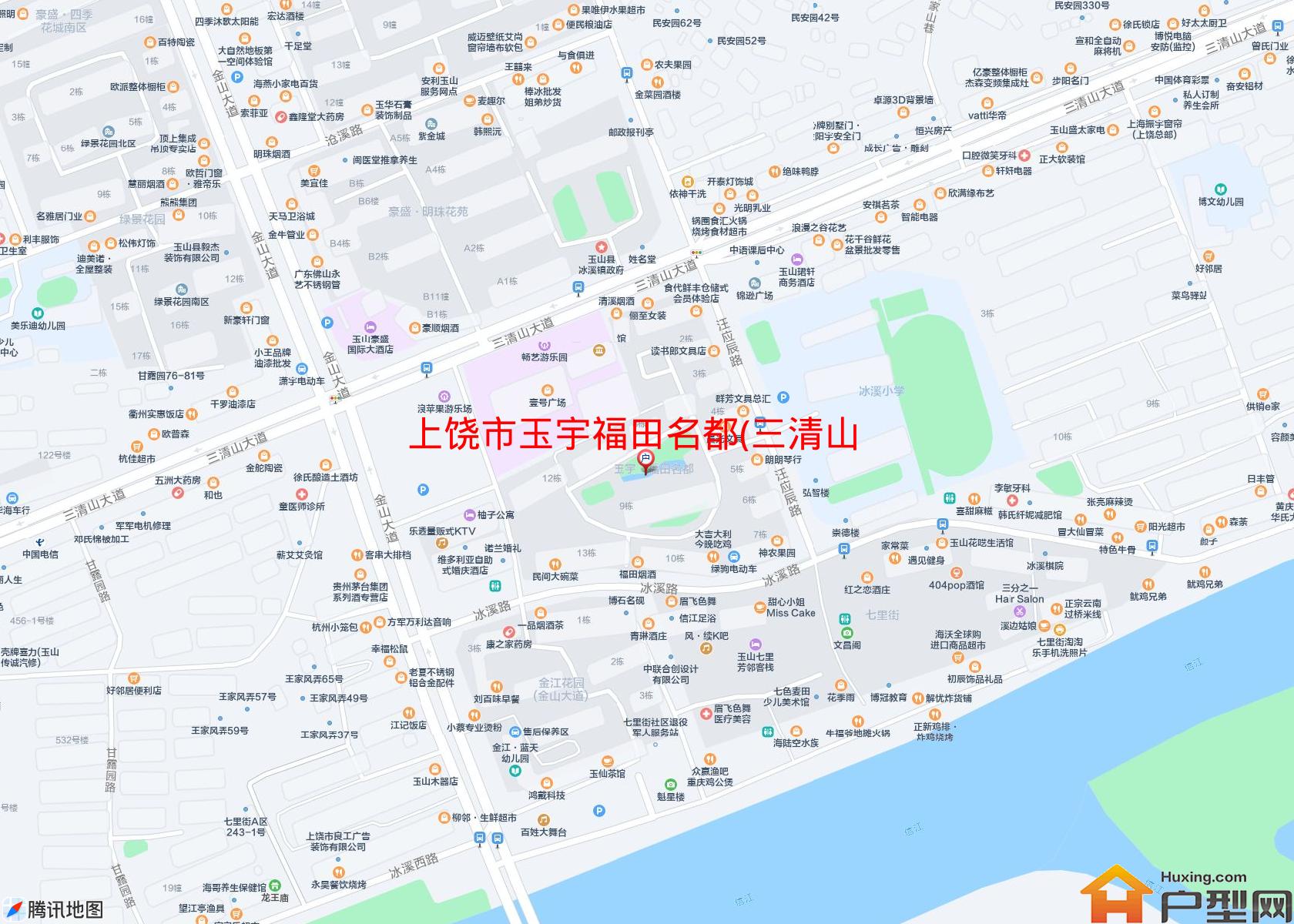 玉宇福田名都(三清山大道)小区 - 户型网
