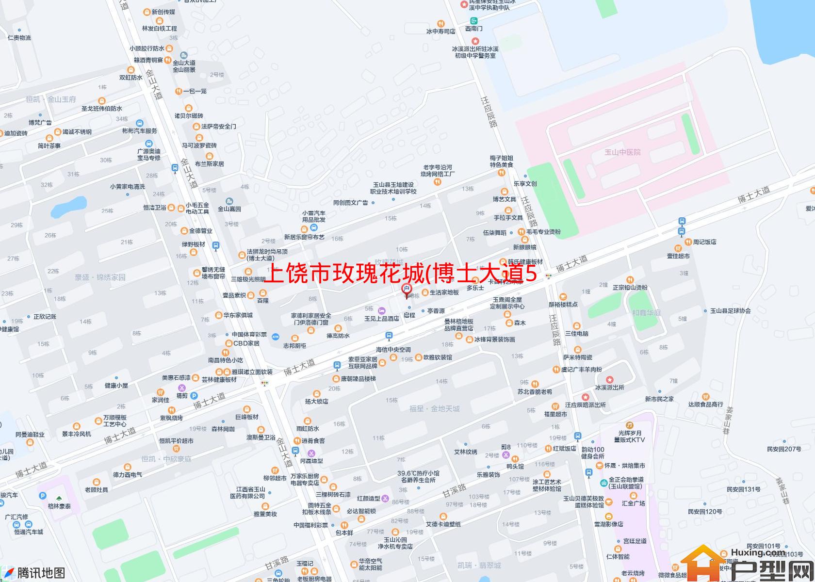 玫瑰花城(博士大道559号)小区 - 户型网