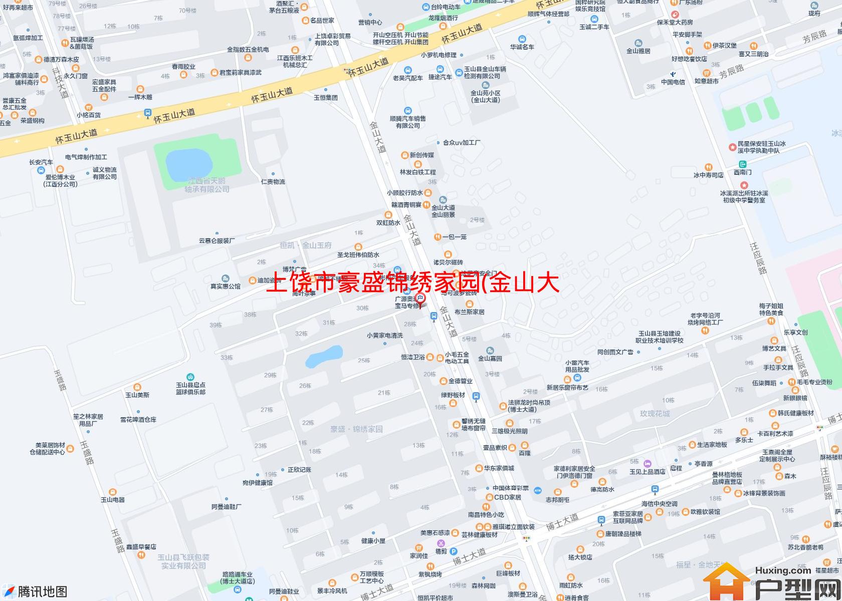 豪盛锦绣家园(金山大道)小区 - 户型网