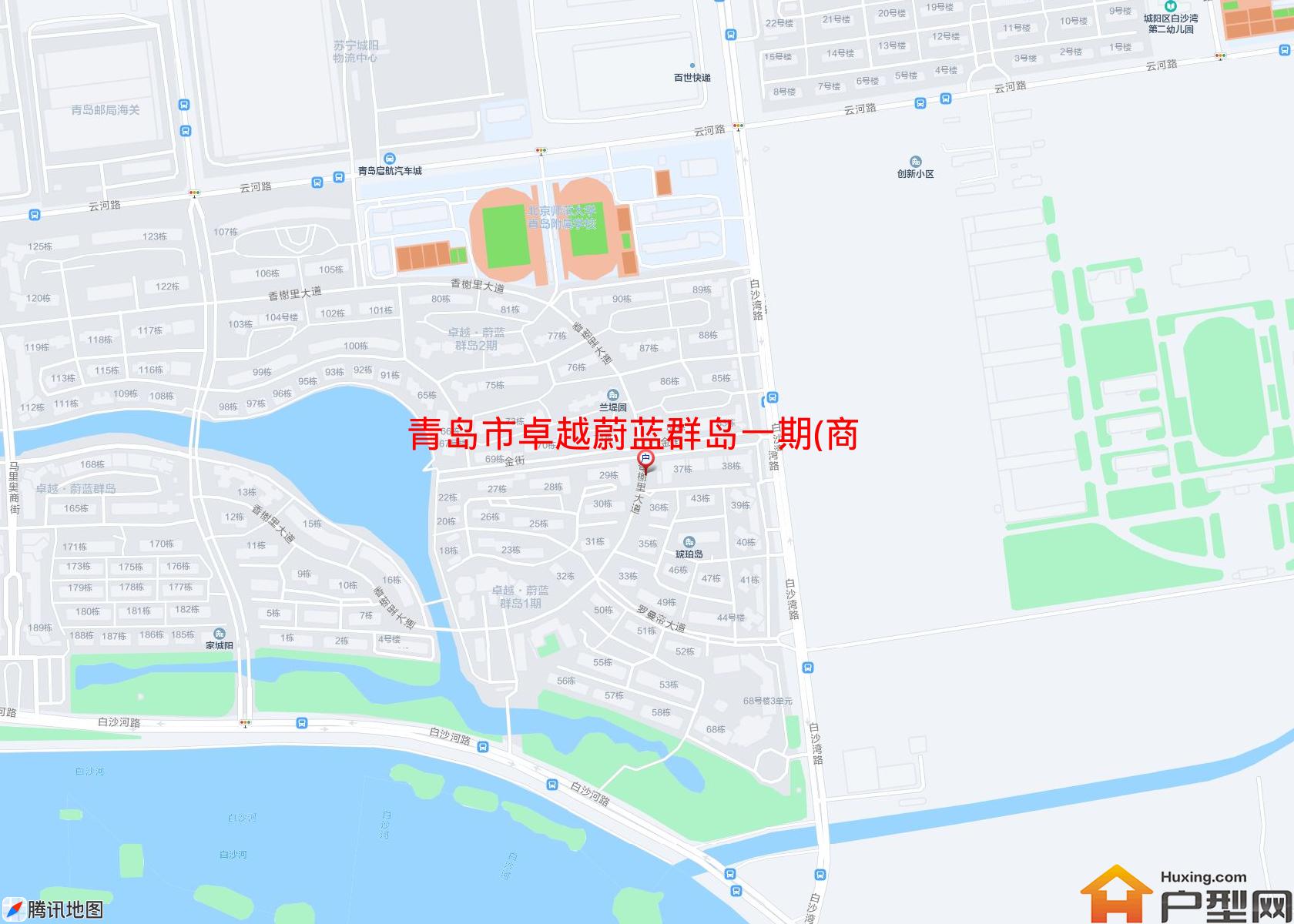 卓越蔚蓝群岛一期(商住楼)小区 - 户型网