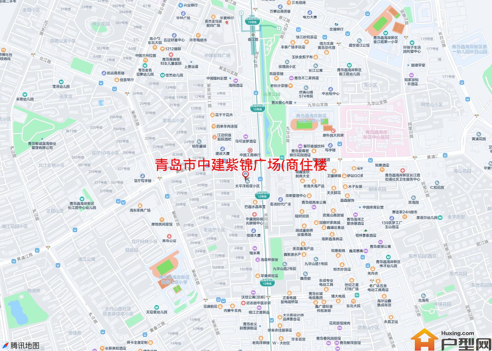 中建紫锦广场(商住楼)小区 - 户型网