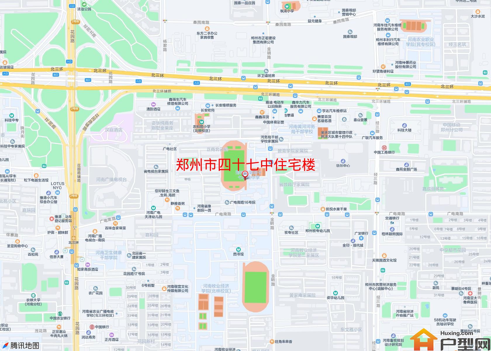 四十七中住宅楼小区 - 户型网