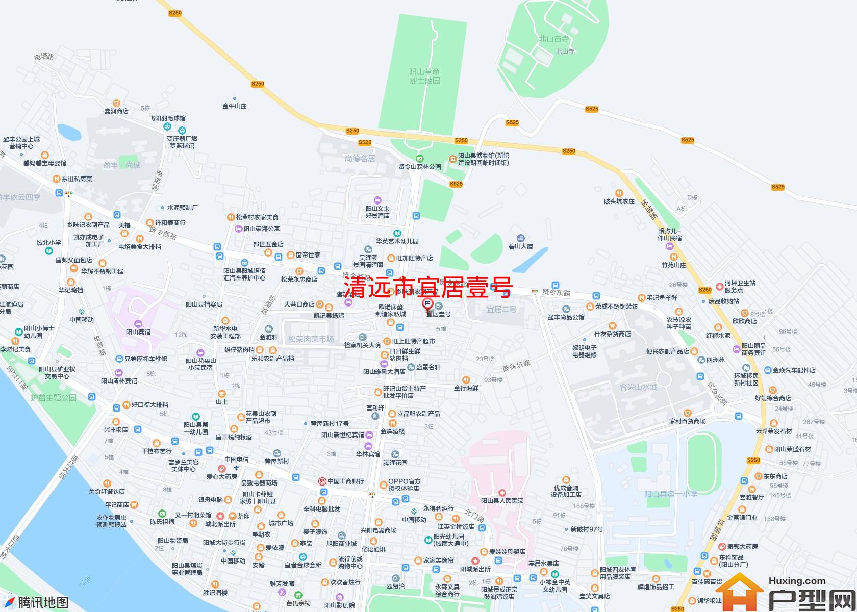 宜居壹号小区 - 户型网