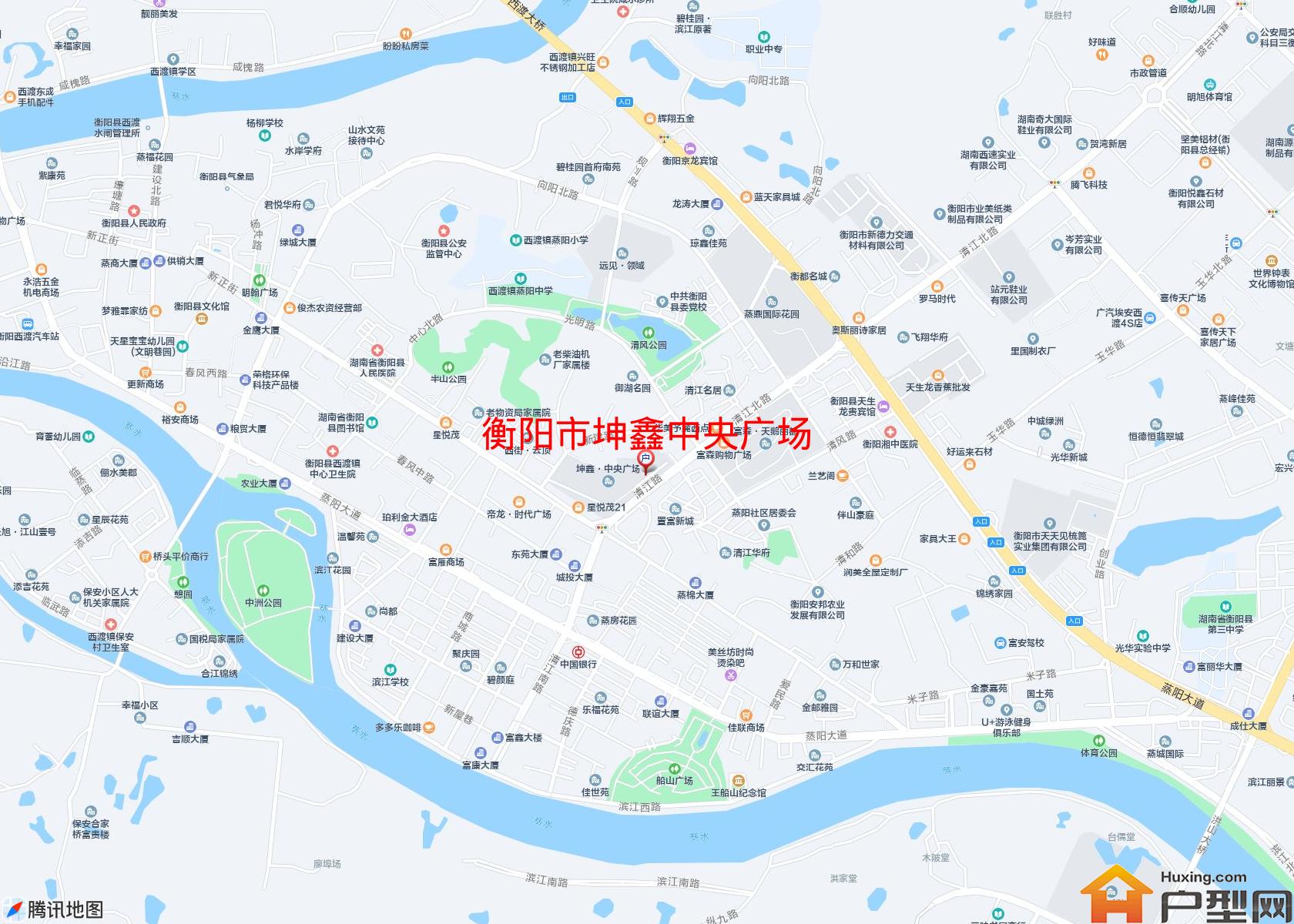 坤鑫中央广场小区 - 户型网