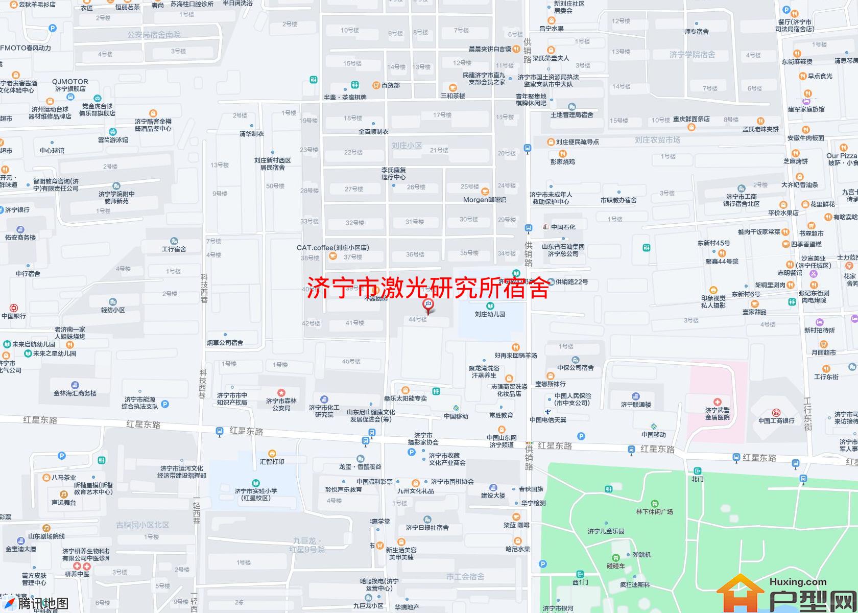 激光研究所宿舍小区 - 户型网