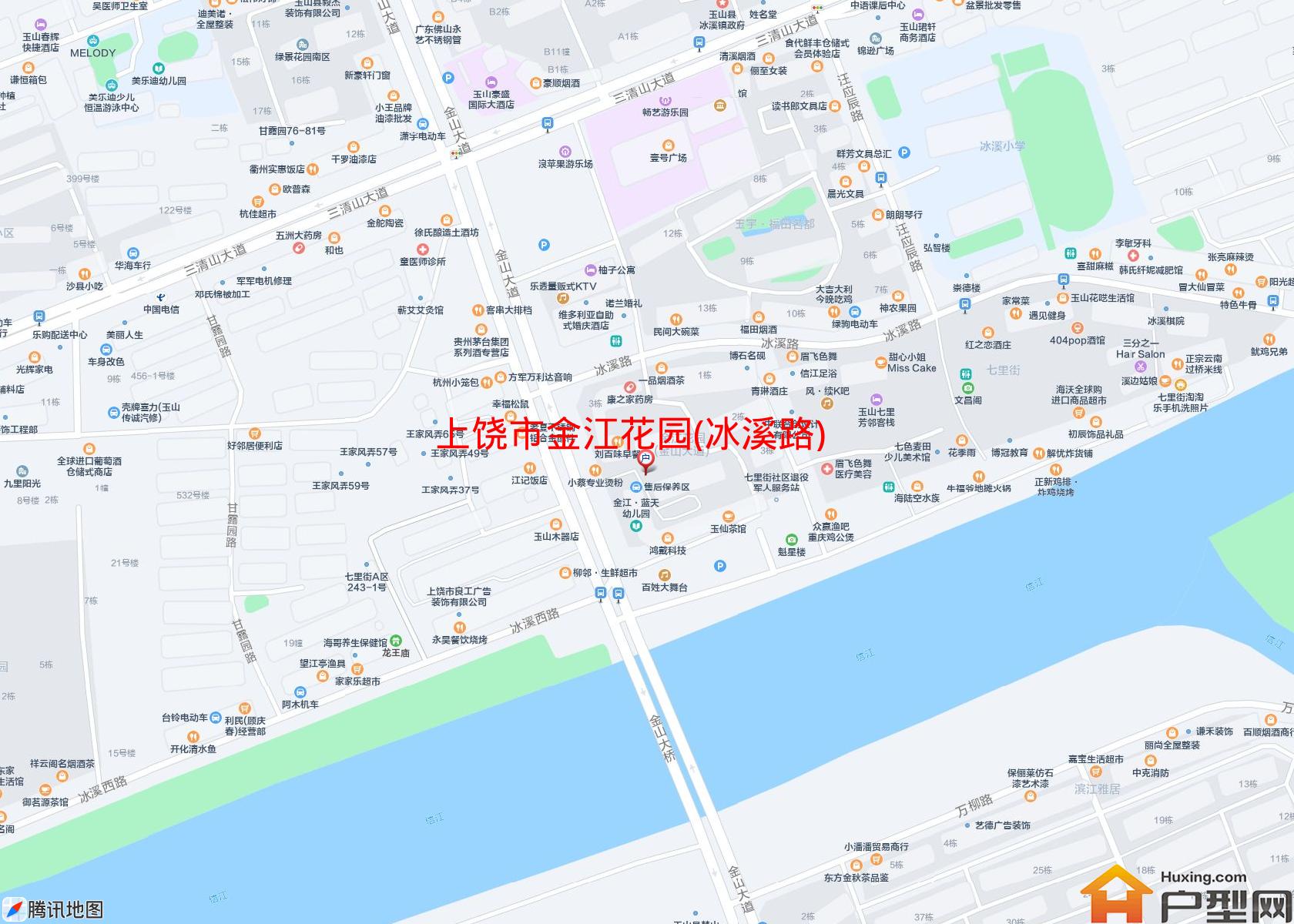 金江花园(冰溪路)小区 - 户型网