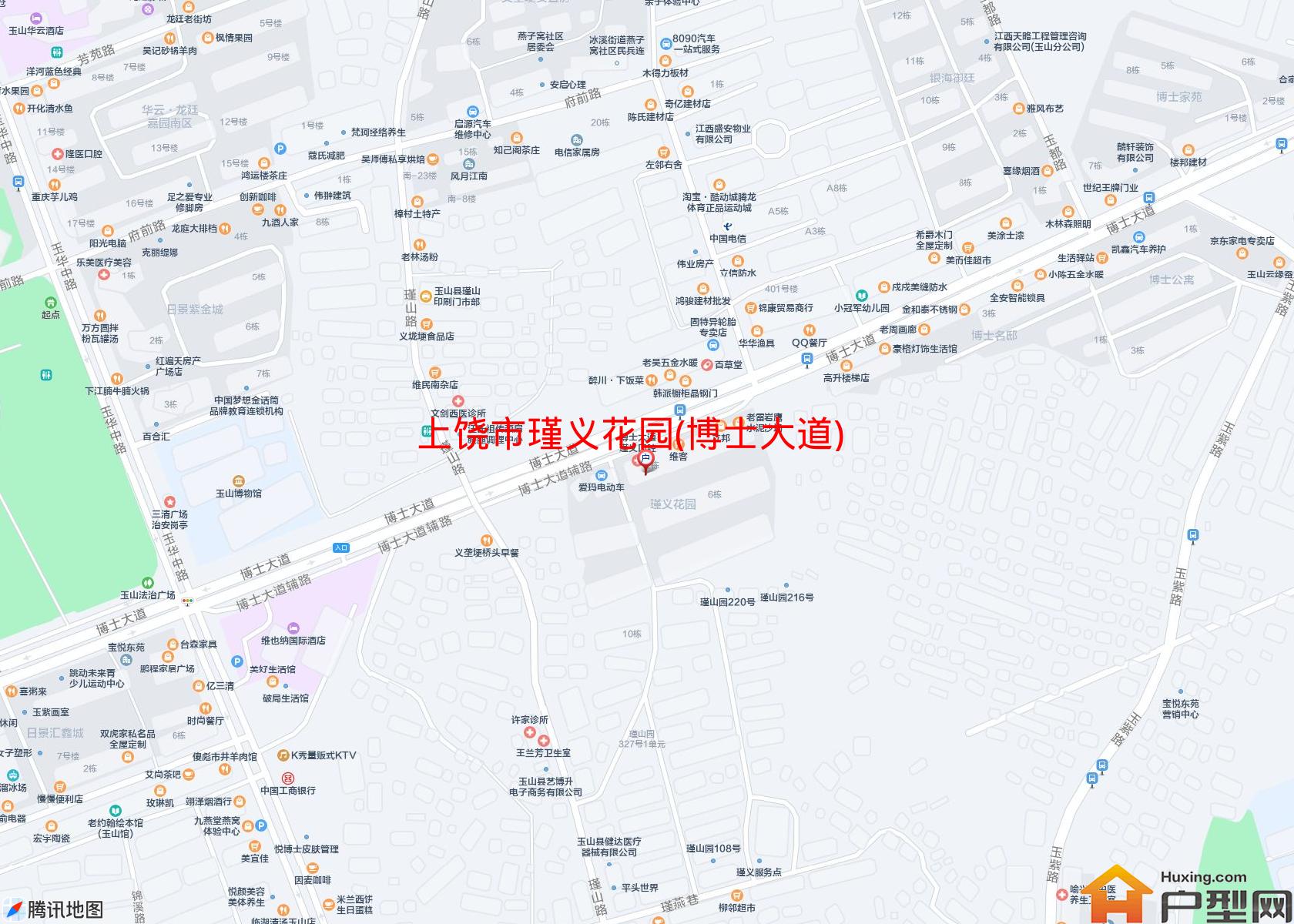 瑾义花园(博士大道)小区 - 户型网