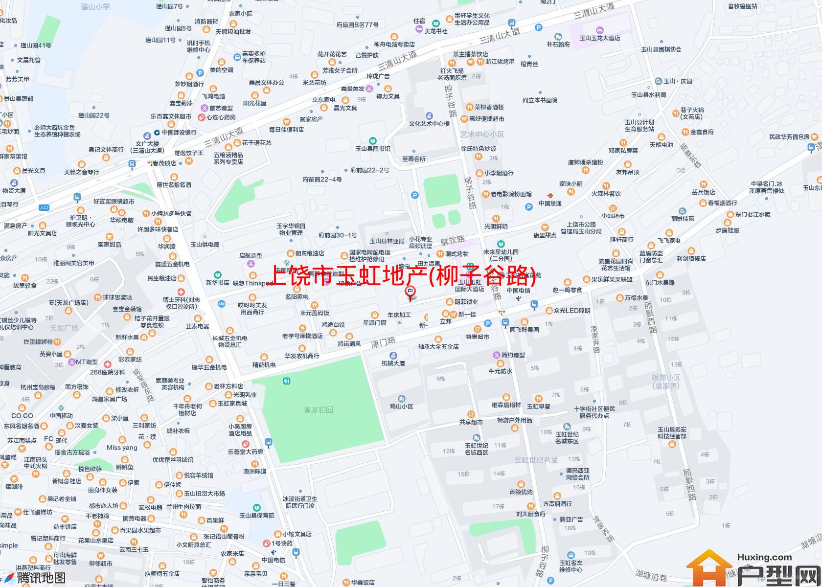 玉虹地产(柳子谷路)小区 - 户型网