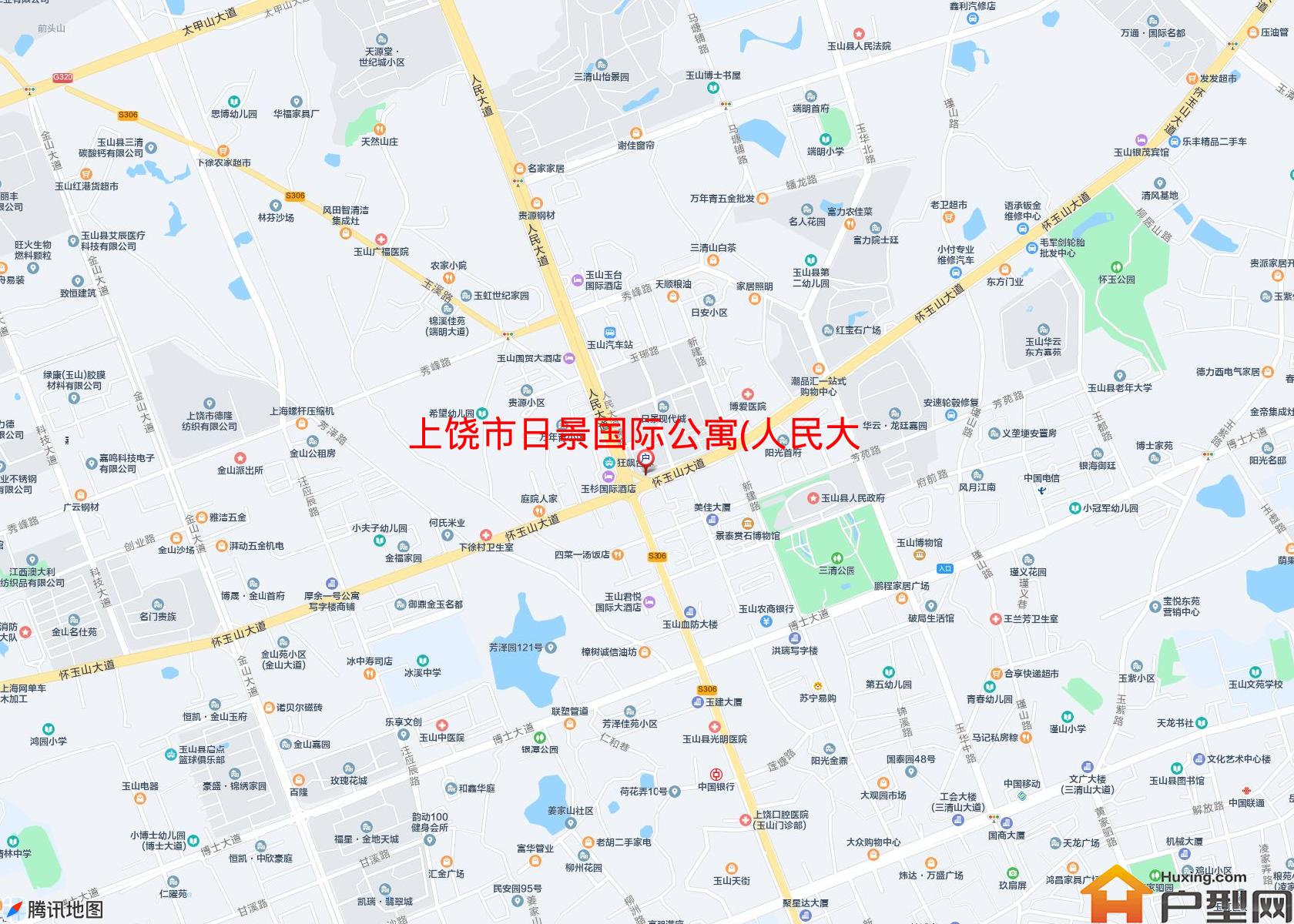 日景国际公寓(人民大道)小区 - 户型网