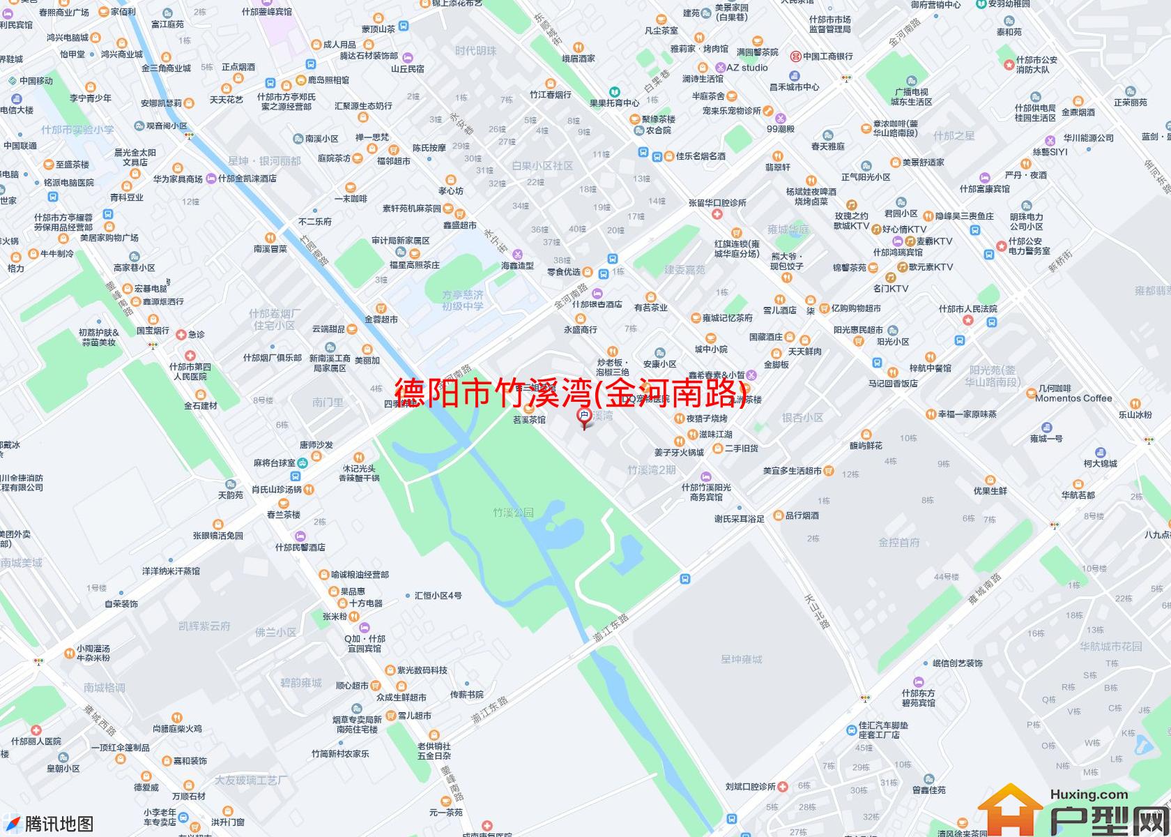 竹溪湾(金河南路)小区 - 户型网