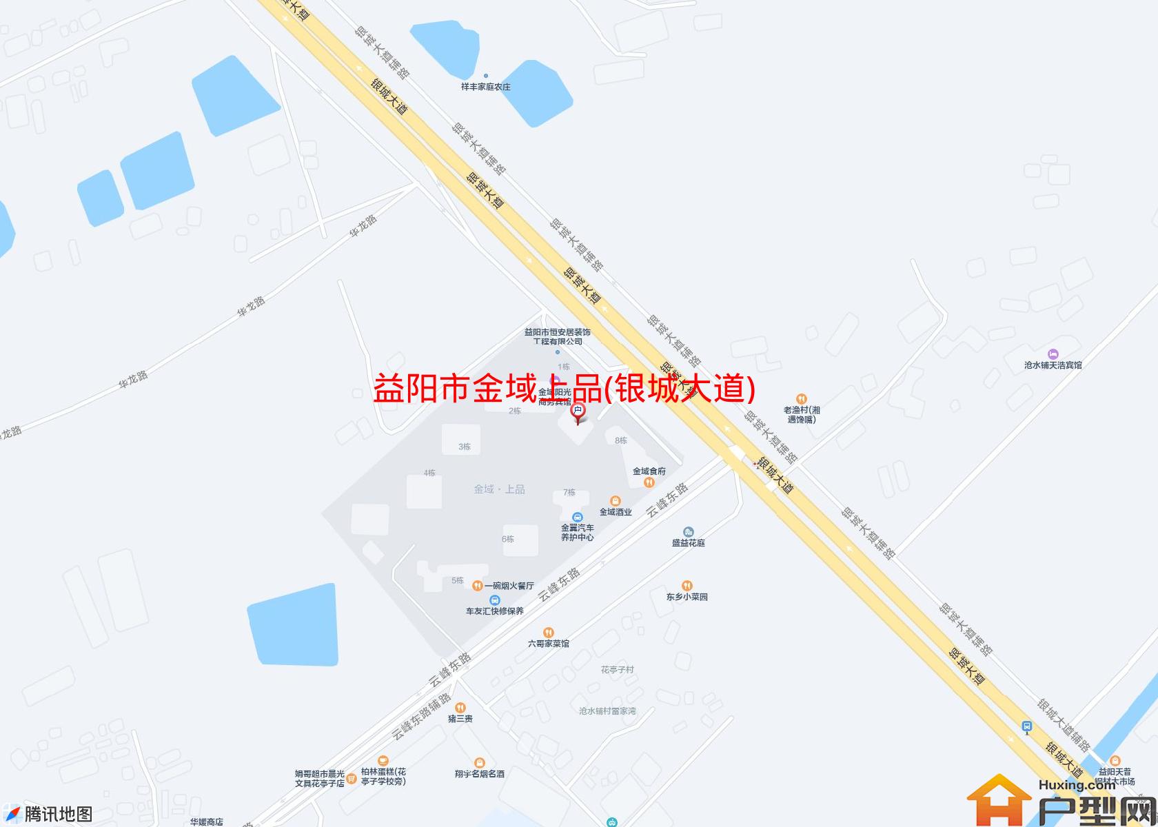 金域上品(银城大道)小区 - 户型网