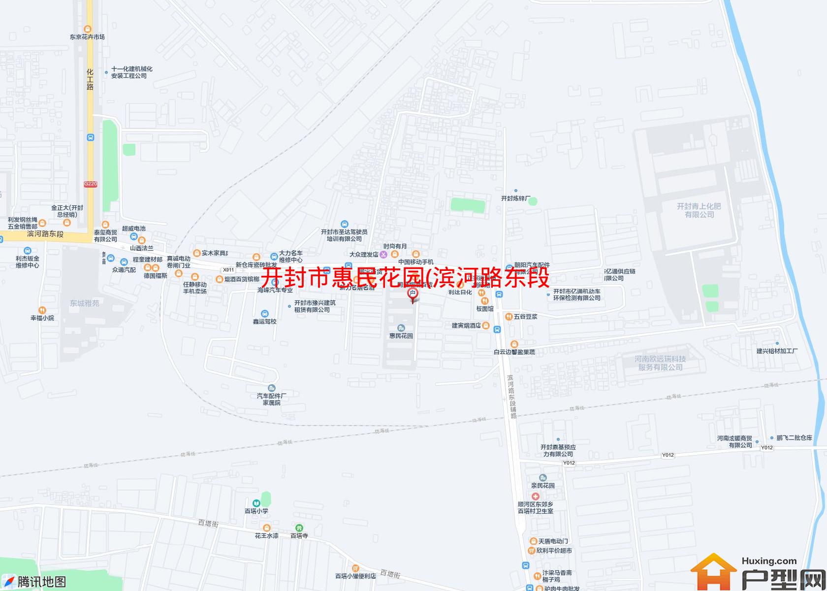 惠民花园(滨河路东段)小区 - 户型网