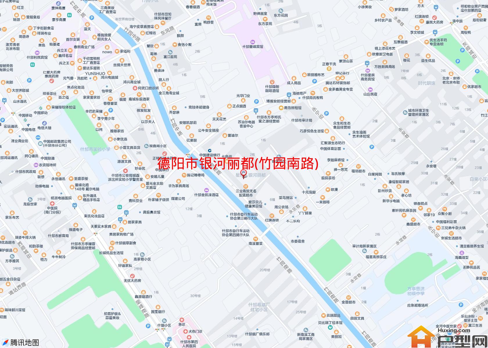 银河丽都(竹园南路)小区 - 户型网