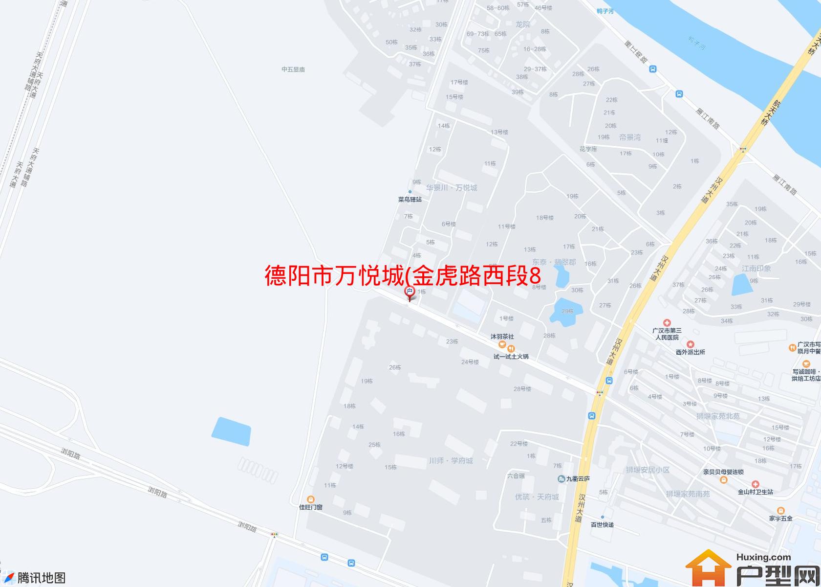 万悦城(金虎路西段88号)小区 - 户型网