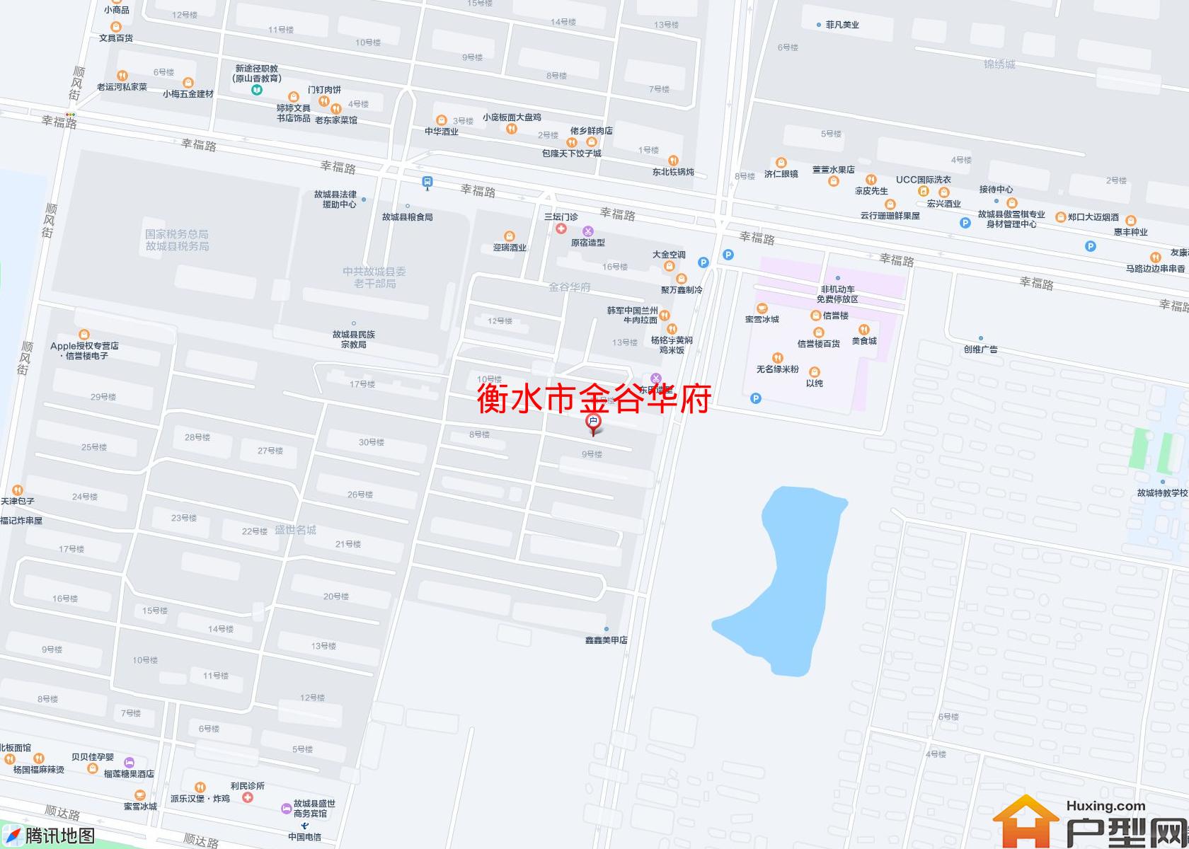 金谷华府小区 - 户型网