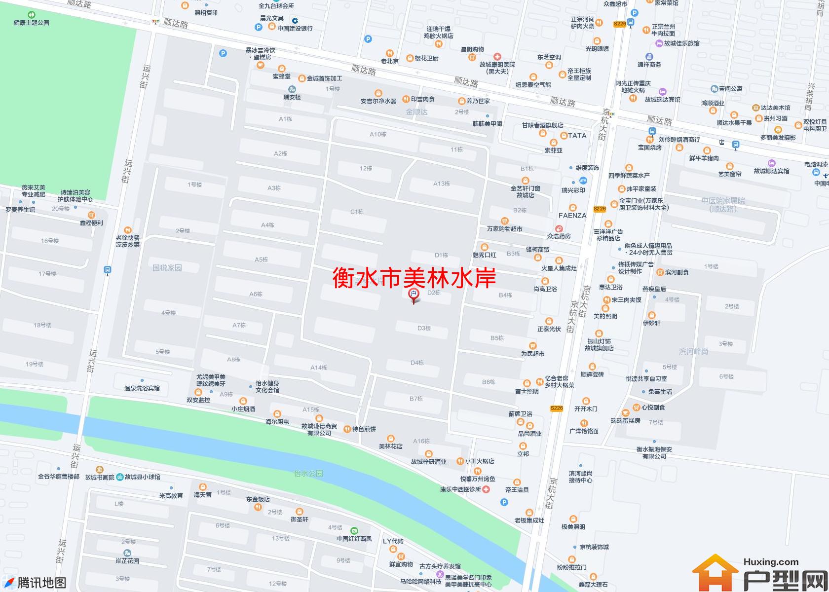 美林水岸小区 - 户型网