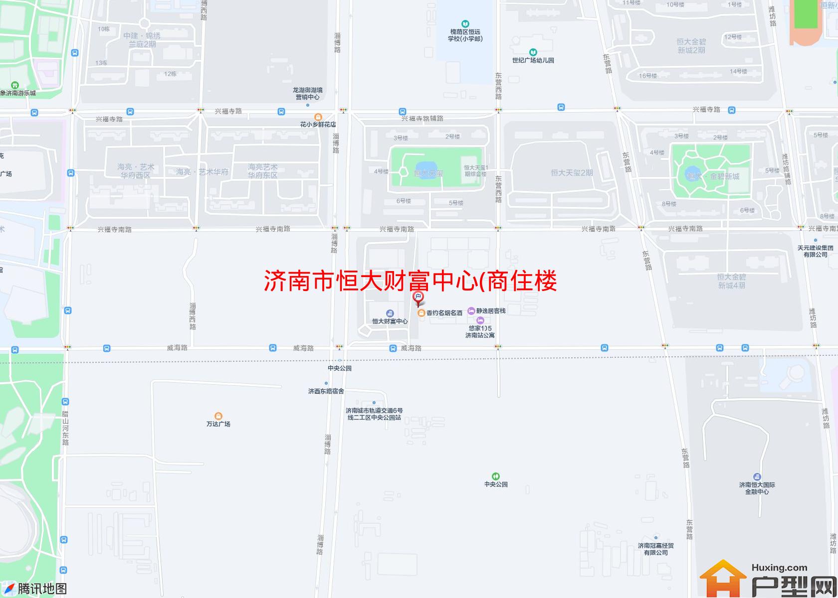 恒大财富中心(商住楼)小区 - 户型网
