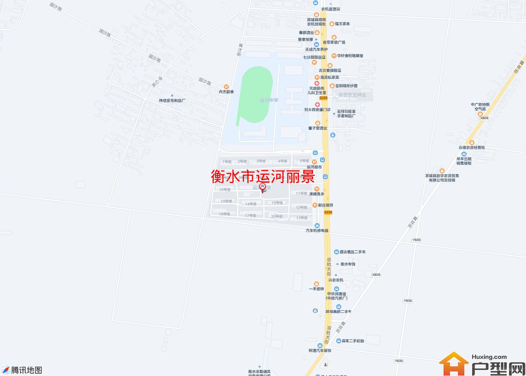 运河丽景小区 - 户型网