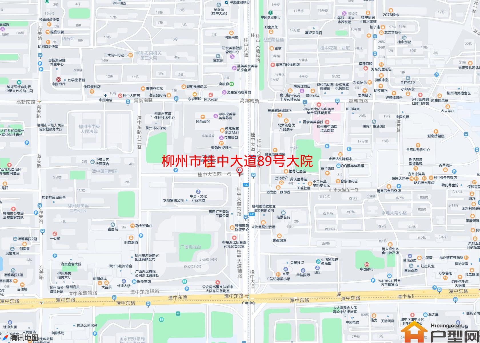 桂中大道89号大院小区 - 户型网