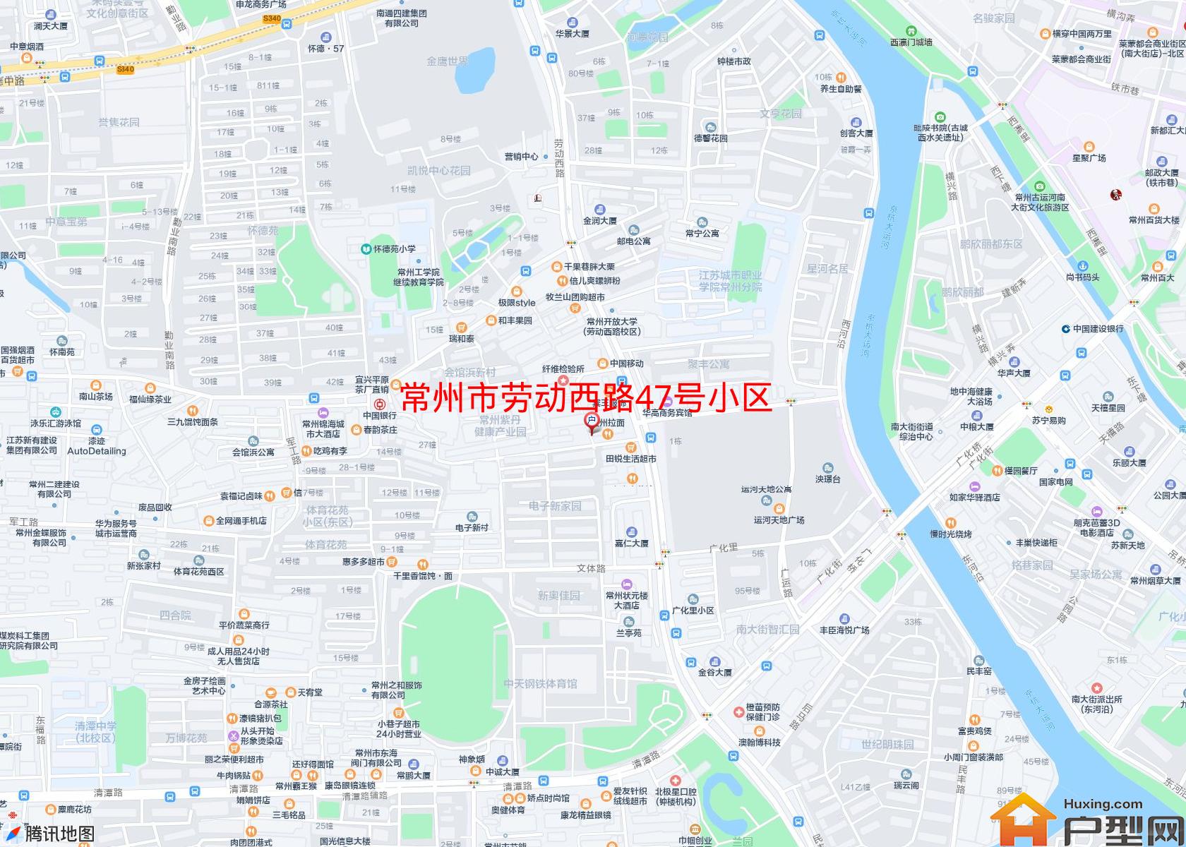劳动西路47号小区小区 - 户型网